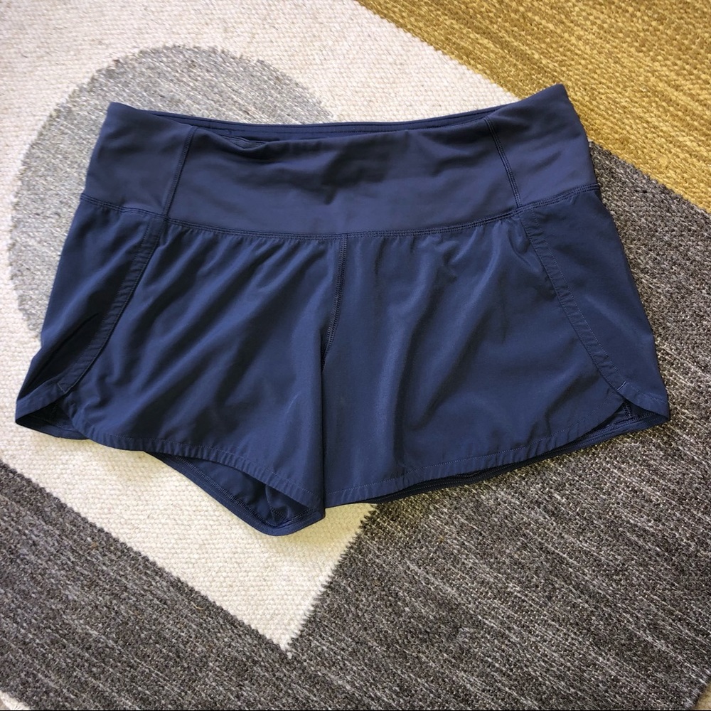 SOLD - Not For Sale : Lululemon Speed Up Short - Blue - Size 6